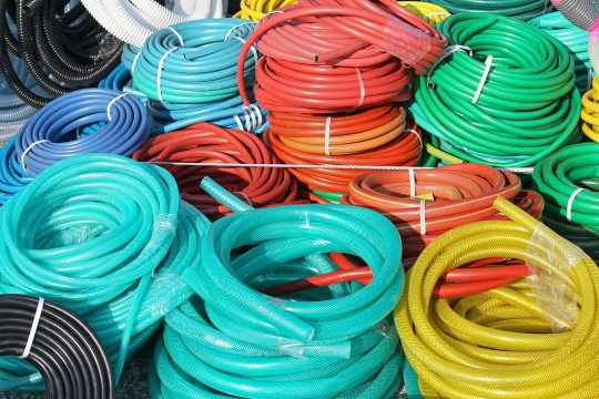 kolorowe węże przemysłowe